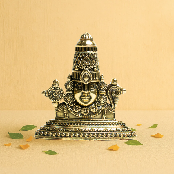 Brass Tirupati Blessing Idol